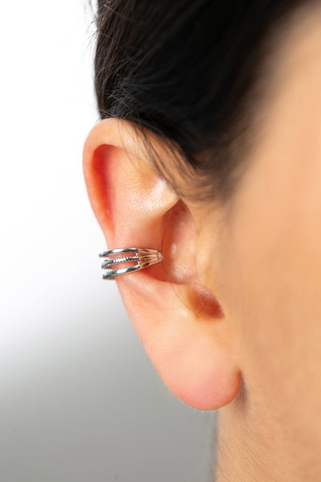 Heliophilia Silver Pendientes de Metal Multicolor con Circón CKP9296